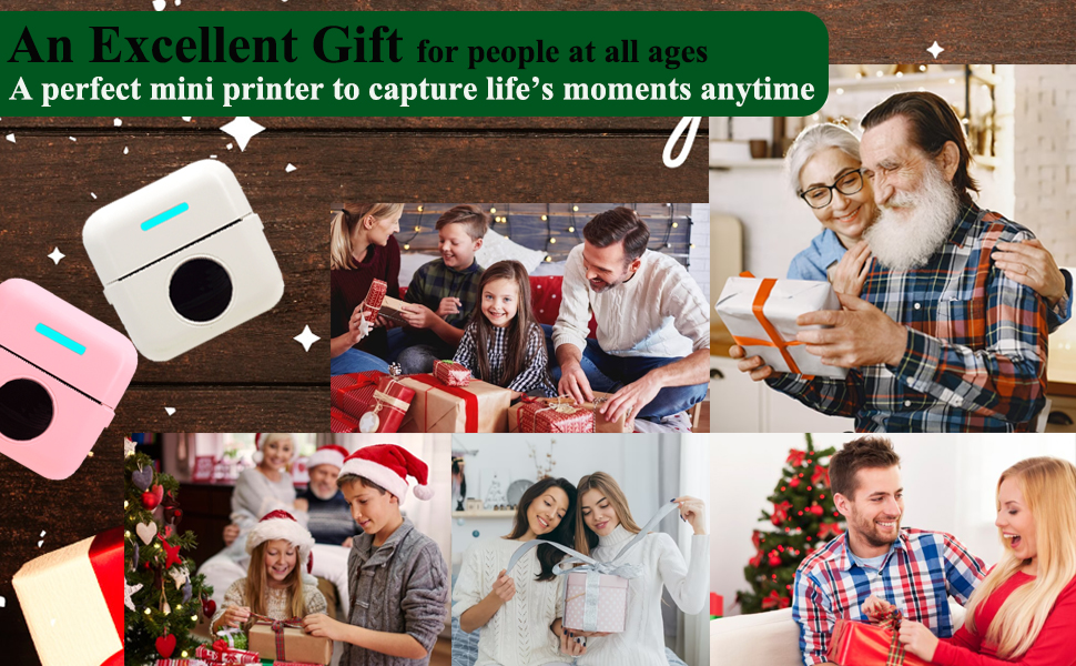 Mini Portable Printer Gift
