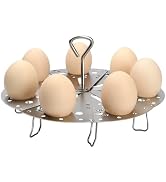DS. DISTINCTIVE STYLE Egg Steamer Rack 304 Stainless Steel Extendable Steamer Trays with Removabl...