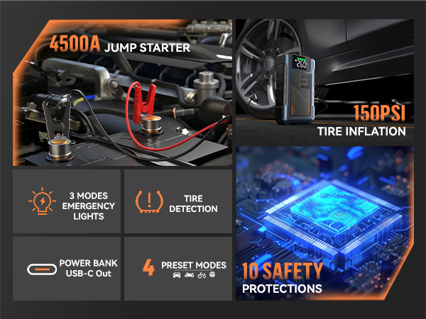 car jumper starter portable