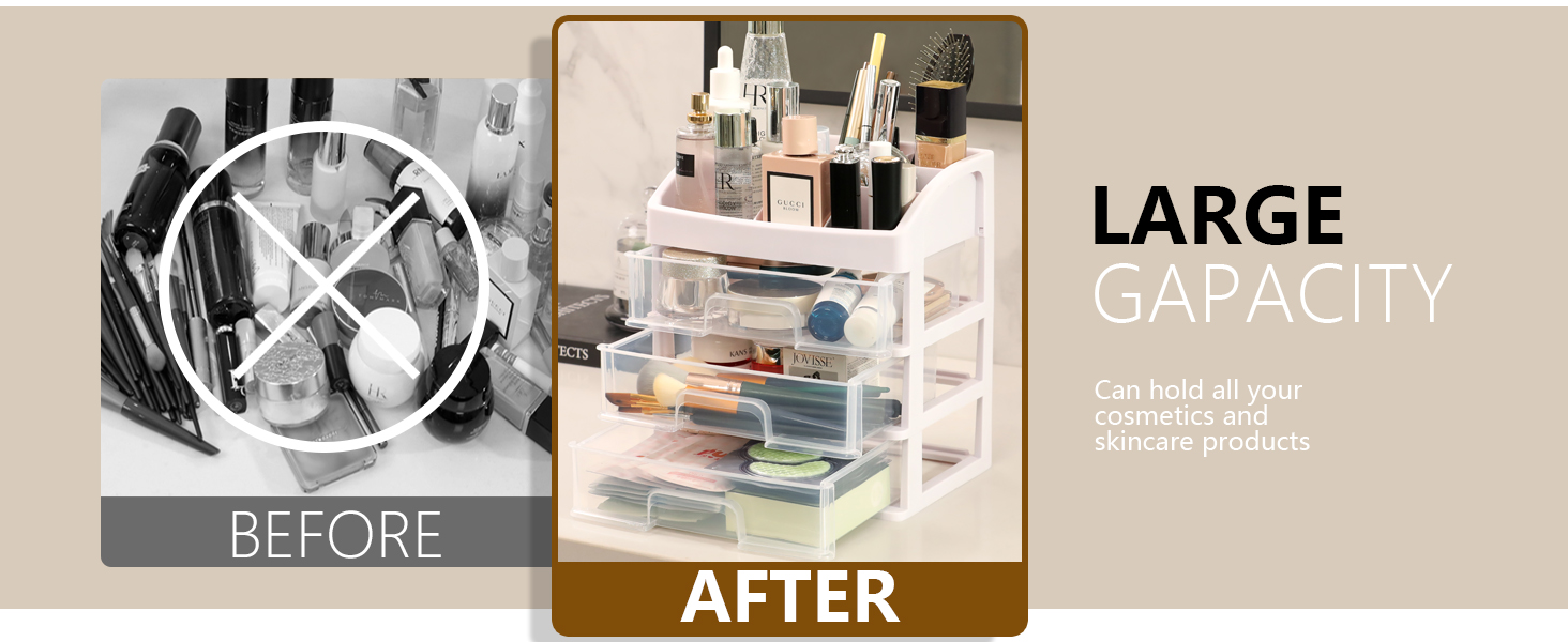 makeup organizer