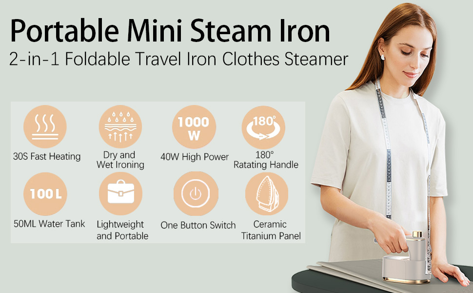 Travel Steamer for Clothes,