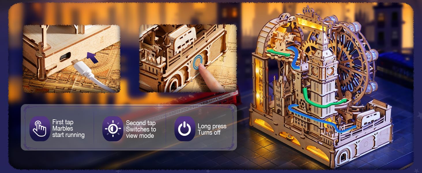 ROKR 3D WOODEN PUZZLE