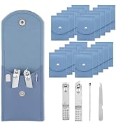 RISESAILS 20-Piece Complete Nail Care Kit, Professional Manicure Set with Stainless Steel Tools f...