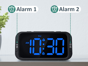 alarm clocks