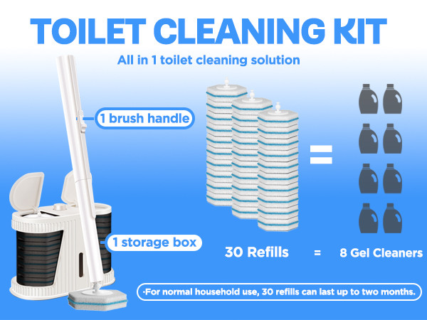 toilet brush disposable