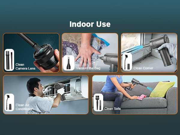 BNKKY 11-in-1 Compressed Air Duster