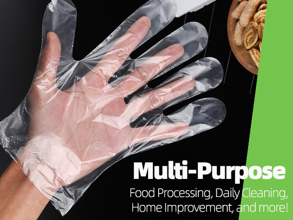 Food Prep Clear Glove