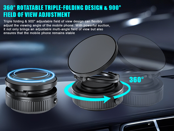 Rotatable Car Magnetic Phone Holder