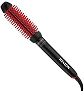 REVLON New and Improved SmoothStay Coconut Oil-Infused Heated Hair Styling Brush | 1â?� Barrel for ...