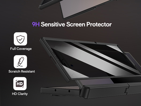 Maxdara for Z Fold 7 Magnetic Case with Kickstand