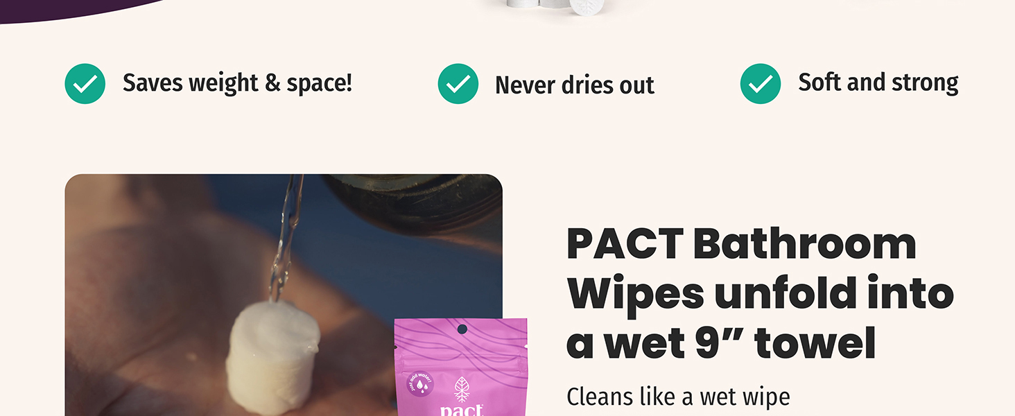 Pact Bathroom Wipes
