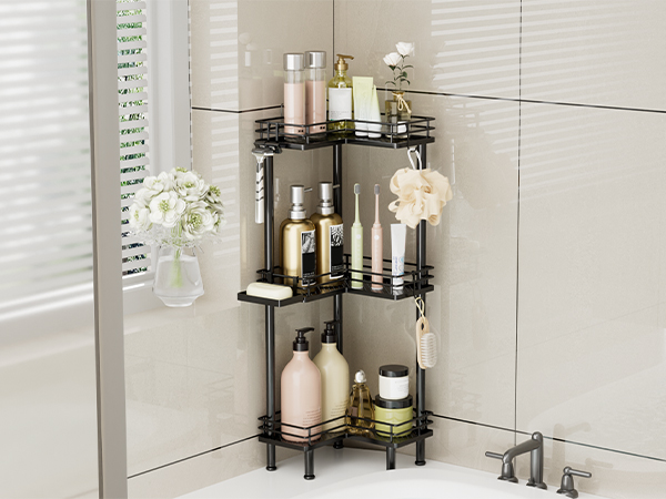 Corner Shower Caddy Standing Shower Organizer Corner Shower Corner Shelf