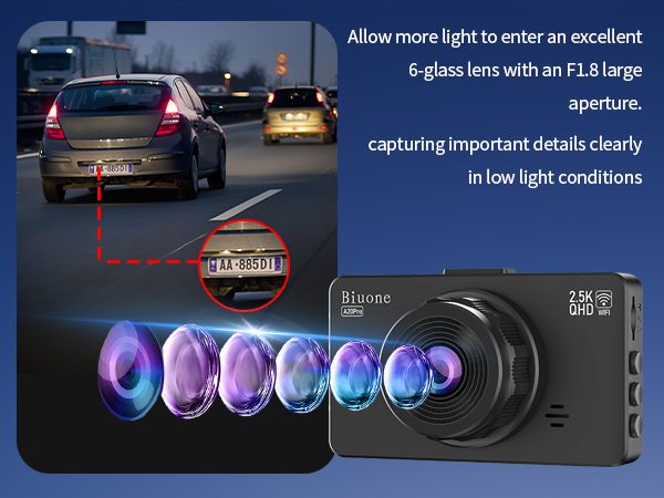 dash cam front and rear wifi