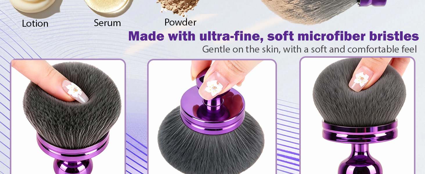 Extra large body brush mackup brushes kabuki brushes