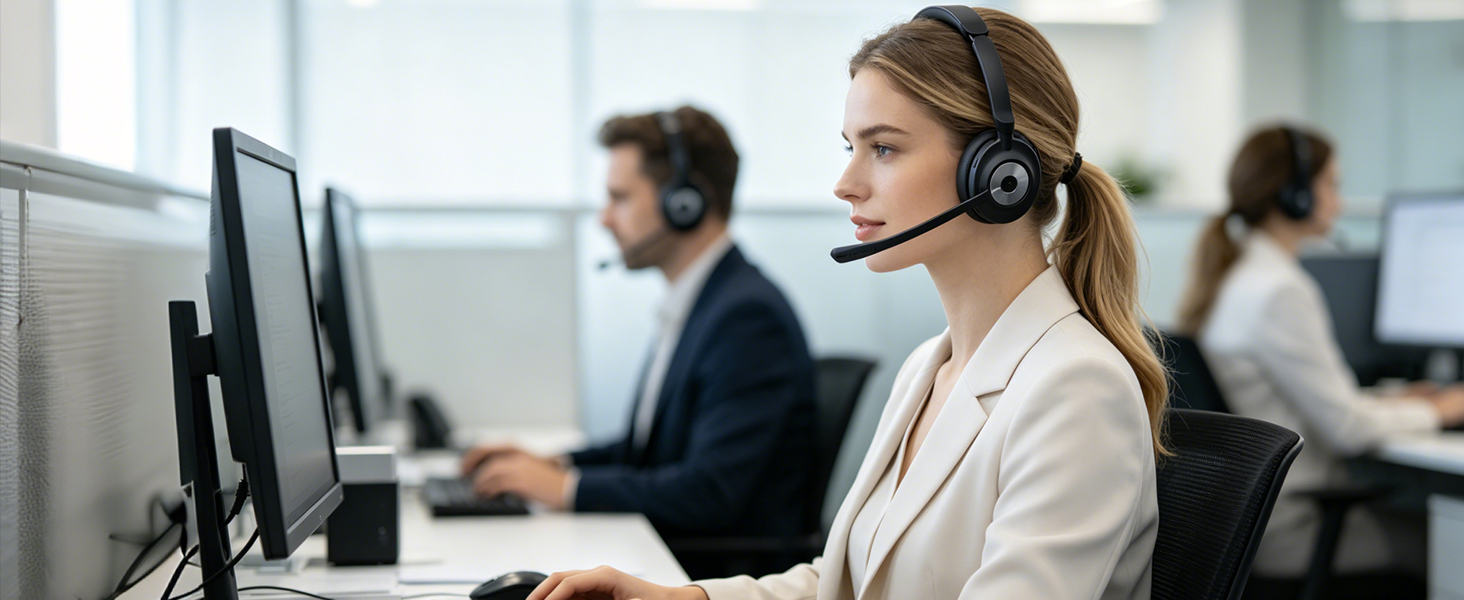 headset with microphone wireless