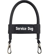 ActiveDogs Nylon Clip-on Bridge Handle for Service Dog Vest &amp; Harnesses, Heavy Duty Metal Clips w...