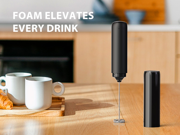 Rechargeable Milk Frother Hanheld