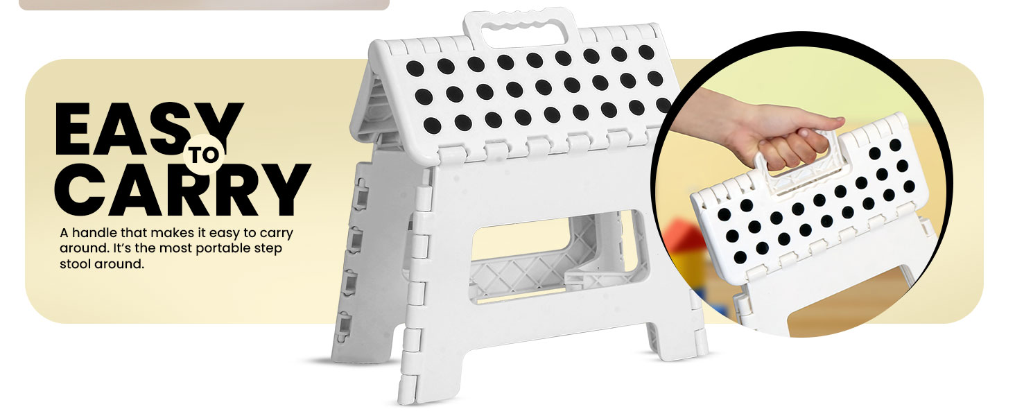 folding footstool foot step stool foldable bathroom stool utopia home folding step stool