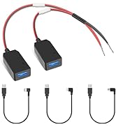 YQMAJIM Dashcam Power Adapter,(Universal) Compatible with All Models,Dual DC Buck Converter 12V t...