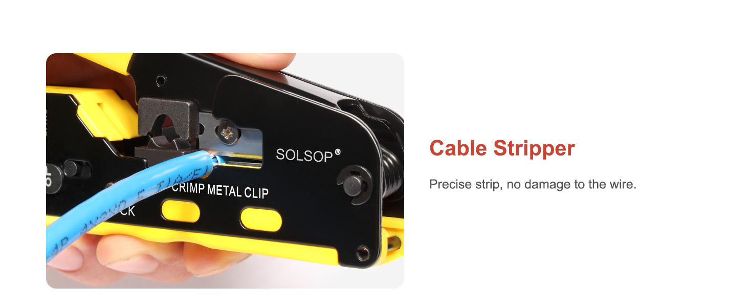 cat 5 crimping tool kit