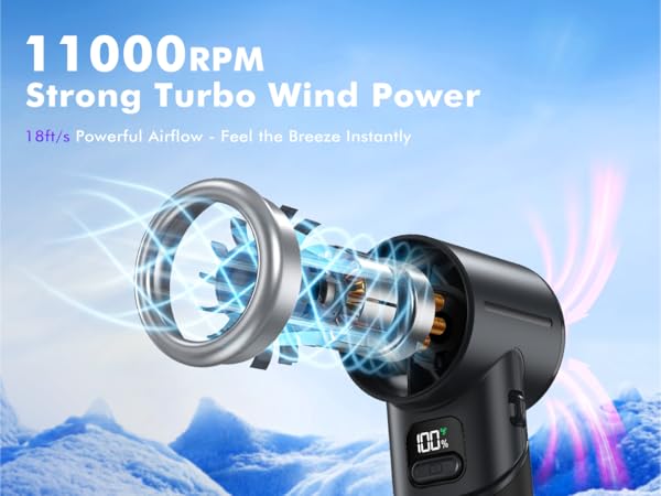 hand held makeup fan