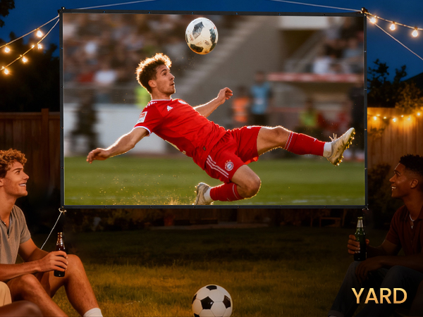 projector screen outdoor