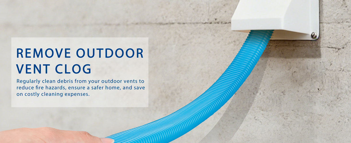 Dryer Vent Cleaner Kit Dryer Lint Vac Attachment with Dryer Vent Hose