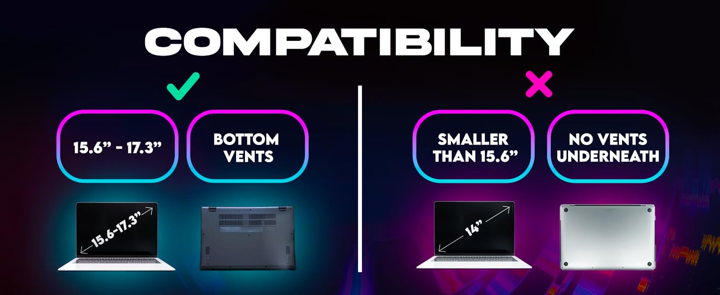 KLIM Mistral Laptop Cooler