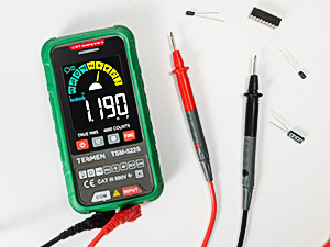 Data Hold: Press the HOLD button for easy recording of readings.