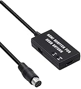 Mcbazel HDMI Adapter for Sega Saturn, HD Link Cable Support 1080P/720P HDMI Converter for Sega Sa...