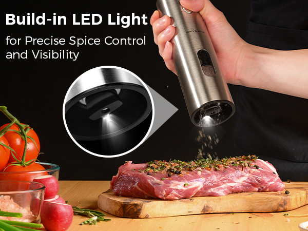 electric salt and pepper shakers pepper mill grinder salt pepper grinder set salt pepper shaker set