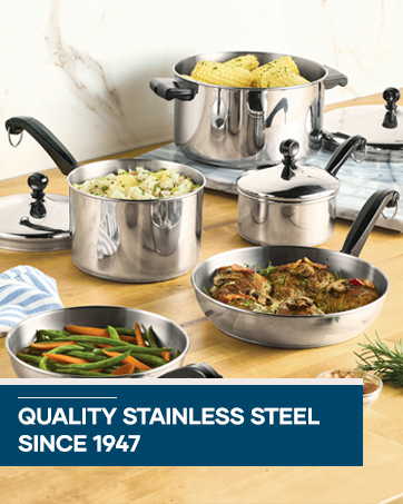 Farberware Classic stainless steel cookware