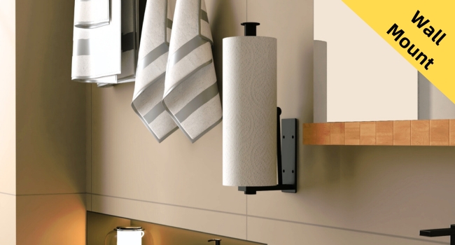 Upgraded Kitchen Paper Towel Holder