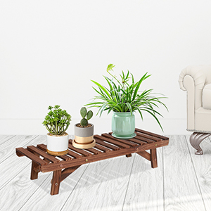 space-saving 3 tier plant stand with independent design