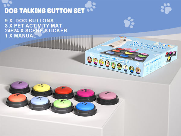 Dog Buttons for Communication