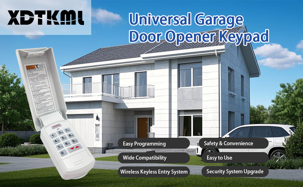genie garage door opener keypad