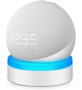 ZUOLACO Table Holder for Echo Dot 4th/5th Generation, Desktop Stand Mount for Echo Dot 4th/5th Ge...