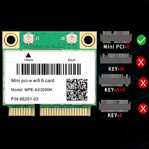 mini pcie wifi 6 card