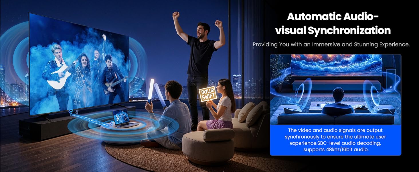 Automatic Audio-visual Synchronization