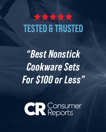 Blue Diamond Pan, Diamond-infused ceramic nonstick