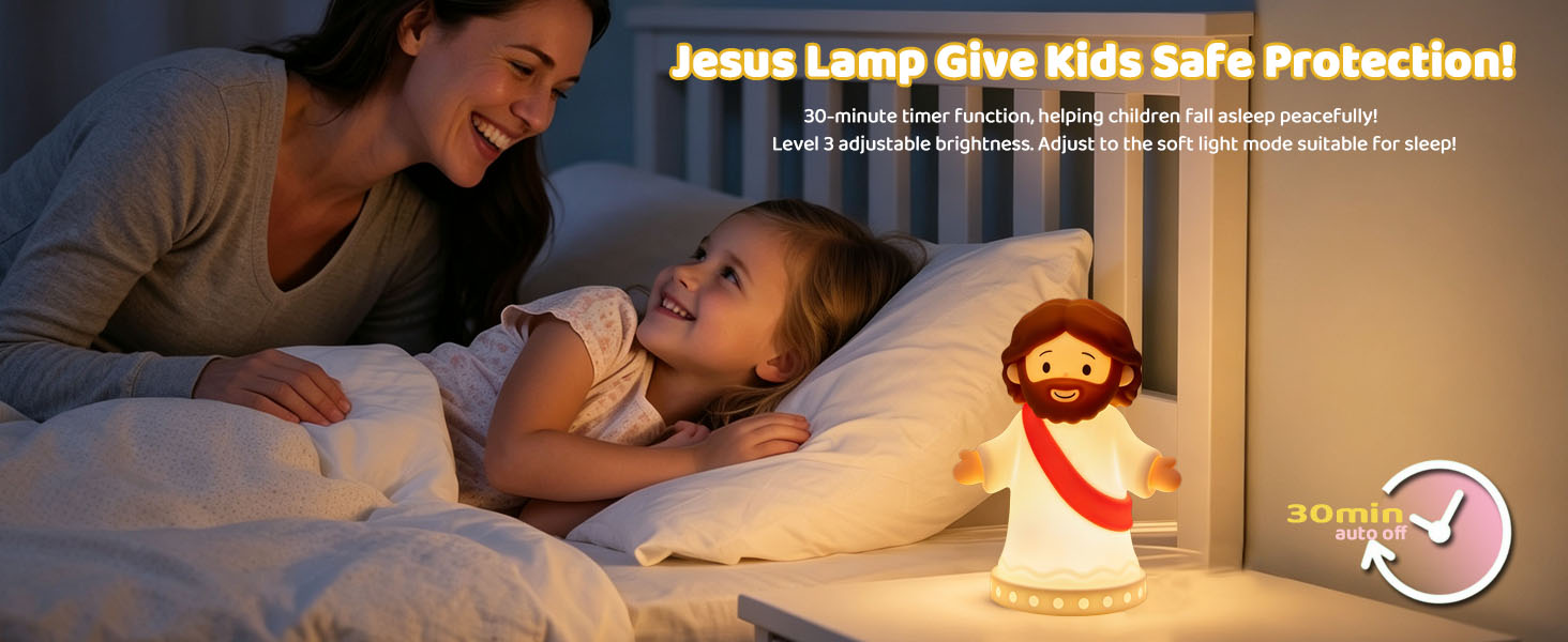 Jesus sleeping Light