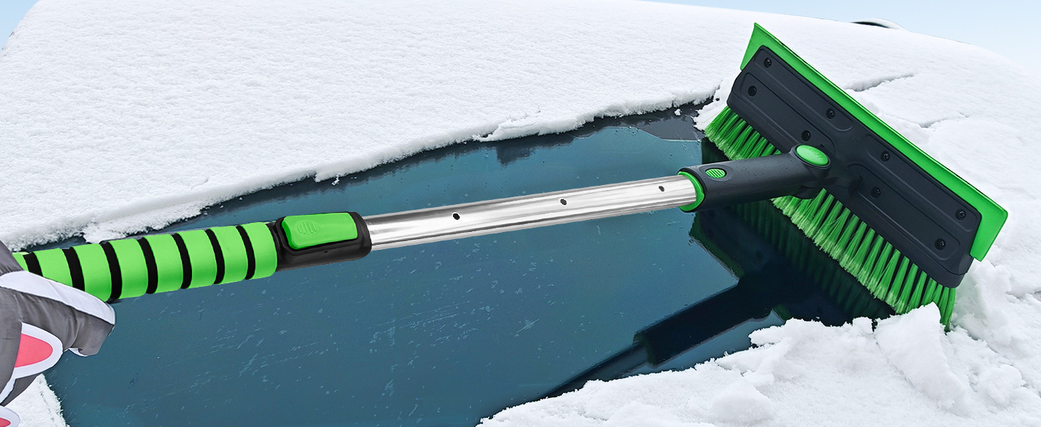snow brush ice scraper