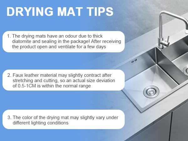 dish mats for drying dishes