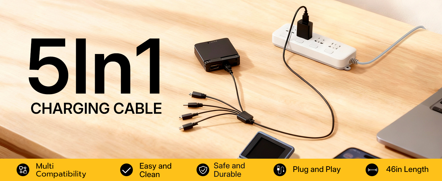 5in1 Charging Cable