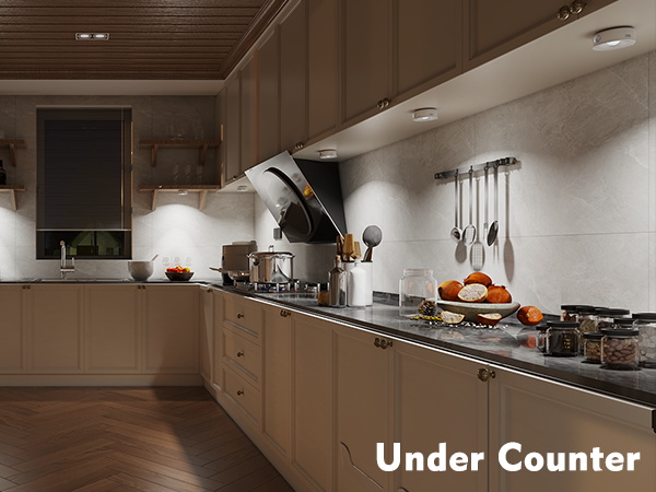 under counter puck lights for kitchen