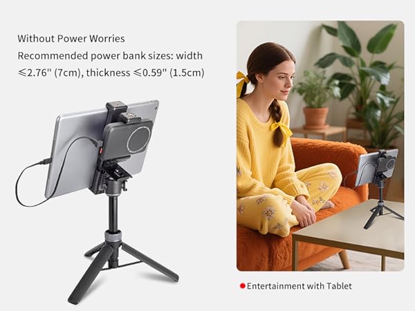 clamp with power bank