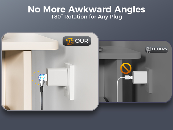 right angle lightning cable