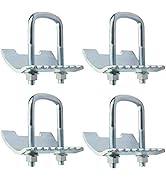 heneng 4 Pcs Strut Beam Clamp for 1-5/8