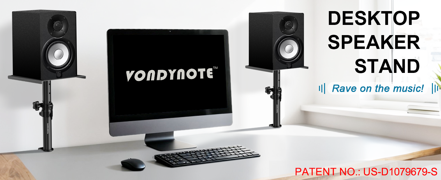 desktop speaker stand