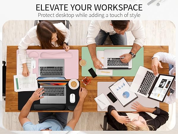 desk pad for keyboard and mouse
